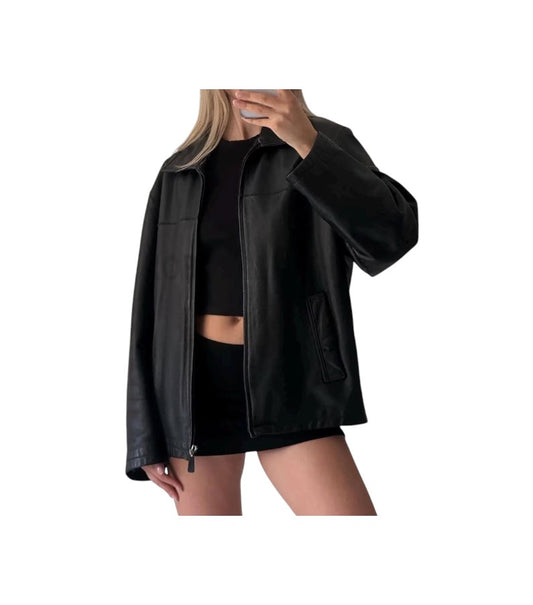 Women's Classic Pure Black Jacket