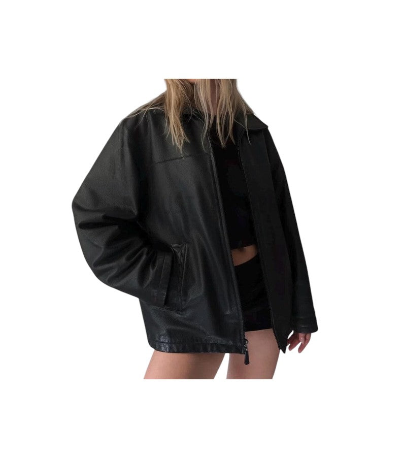 Women's Classic Pure Black Jacket