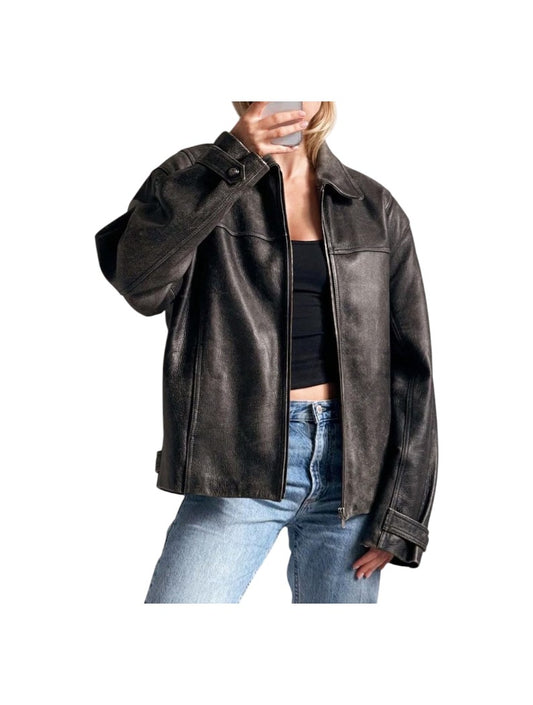 Genuine Handmade Oversized Soft Leather Jacket