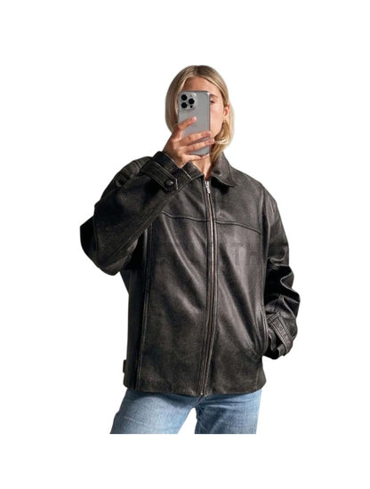 Genuine Handmade Oversized Soft Leather Jacket