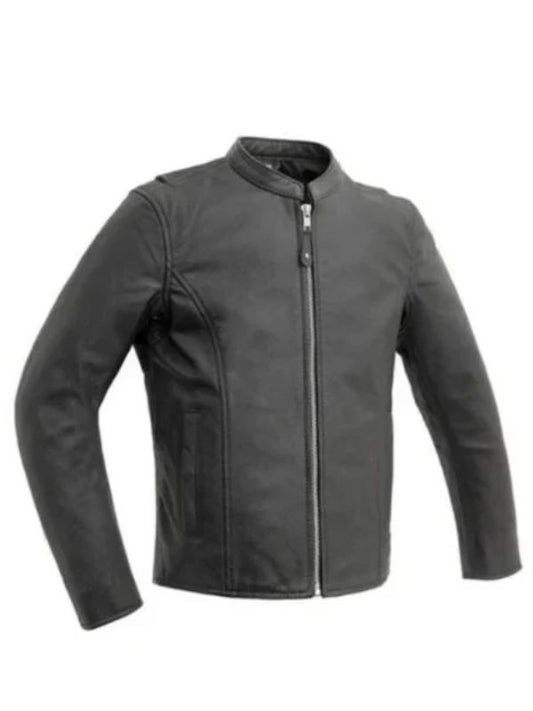 Kid's Lambskin Leather Jacket