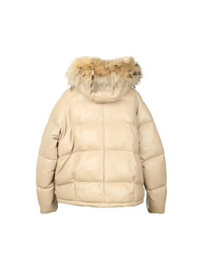 Women's Winter Warm Removable Hooded Puffer Down Quilted Jacket