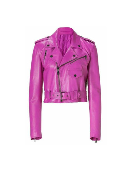 Women's Lime Green And Pink Jacket