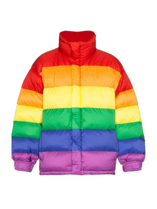 Rainbow Puffer Jacket